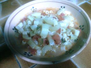 DITALINI CON ZUCCHINA LAGENARIA